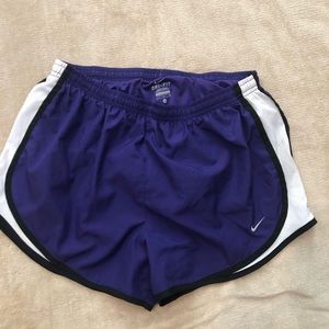 NIKE purple shorts